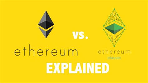 Ethereum classic price prediction 2021. Ethereum vs. Ethereum Classic: Explained - YouTube