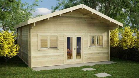Two Bed Type E Log Cabin 6m X 75m Loghouseie