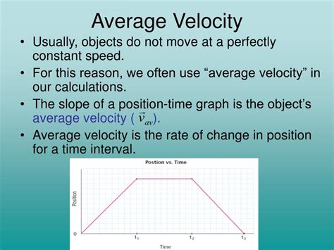 PPT - Ch. 8.2 Average Velocity PowerPoint Presentation, free download ...