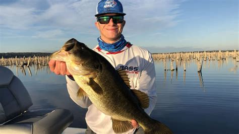 Rodman Reservoir Bass Fishing During Drawdown 2019