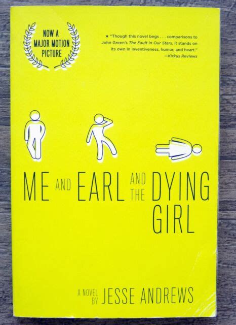 me and earl and the dying girl by jesse andrews 2015 trade paperback revised edition for
