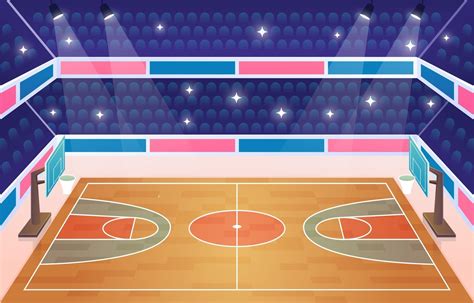 Basketball Stadium Background 2915071 Vector Art At Vecteezy