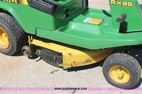 John Deere Rx95 Lawn Mower In Abilene Ks Item C2803 Sold Purple Wave