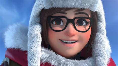 Collection of the best mei (overwatch) wallpapers. Desktop Wallpaper Smile, Face, Mei, Online Game, Overwatch, Hd Image, Picture, Background, 7c0b16