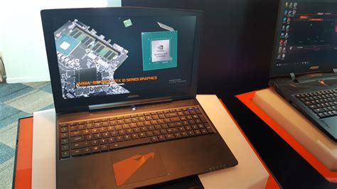 Aorus Shows Off Its New Thin Gtx 1080 Laptop At Computex Pc Gamer