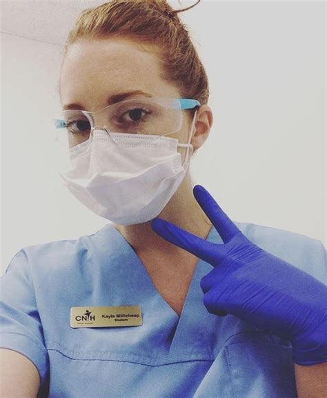 Nurse Dress Uniform Beautiful Nurse Latex Gloves Nursing Dress Dentist Surgery New Era