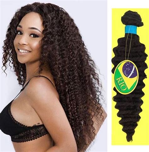 Rio Pineapple Wave 100 Human Hair Brazilian Virgin Weave 3pc Bundle