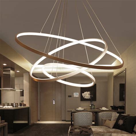 60cm 80cm 100cm Modern Pendant Lights For Living Room Dining Room