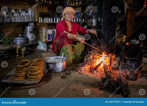 nepali kitchen editorial photo image of woman cooking 165777811