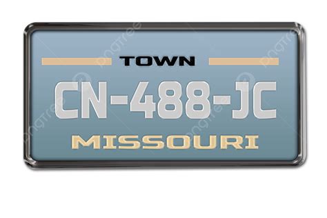 Licence Plate Transperent Background Licence Plate Licence Plate