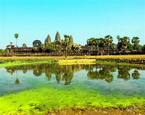 Reflections At Angkor Wat Cambodia Photograph By Madeline Ellis