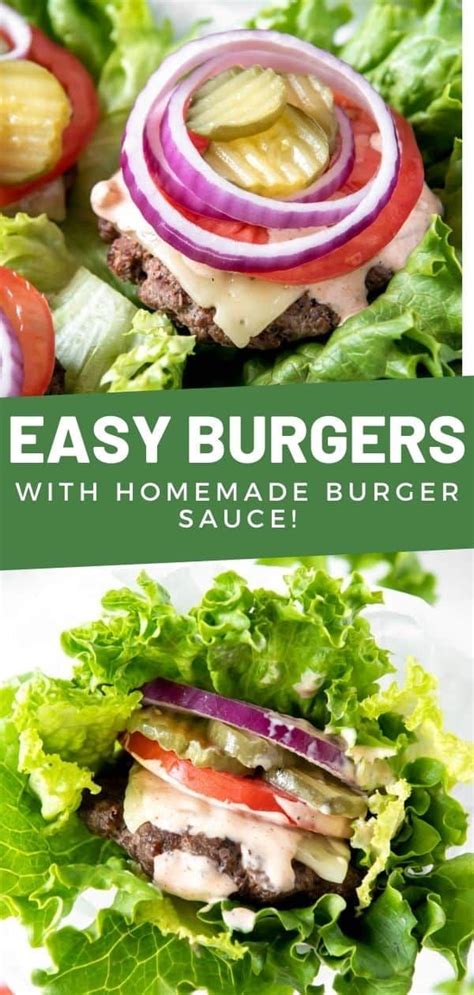 This Easy Bunless Burger Recipe Is The Perfect Recipe To Use Any Time
