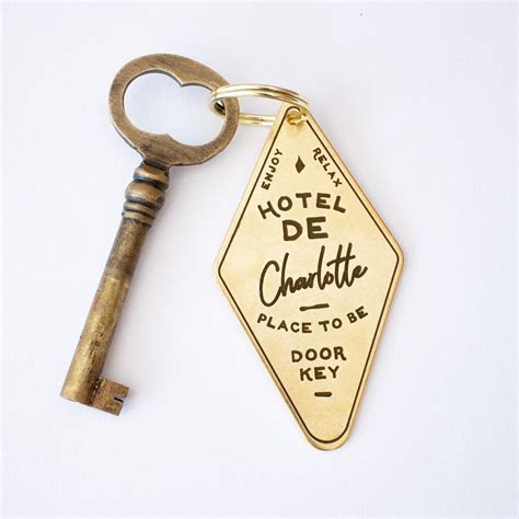 This Design Is Based On A Vintage Or Antique Hotel Key Fob If You