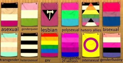 My Sims 4 Blog Pride Flags Set By Argos93