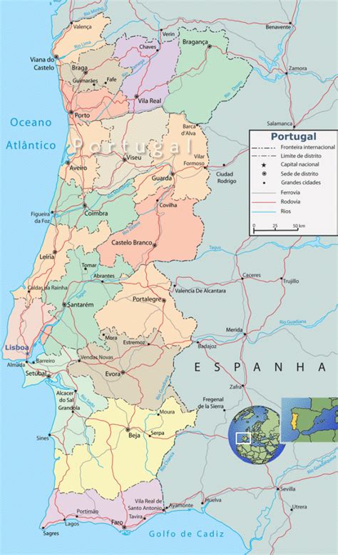 Mapa Fisico De Portugal Mapa De Portugal Lista De Distritos Tipos De Sexiz Pix