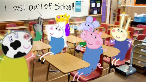 Peppa And Georges Last Day Of School 2018 Peppa Pig Fanon Wiki Fandom