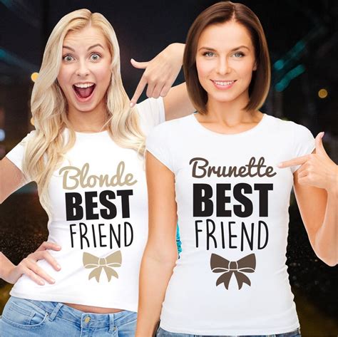 Best Friend Shirts Matching Best Friend Shirts Friends T Etsy