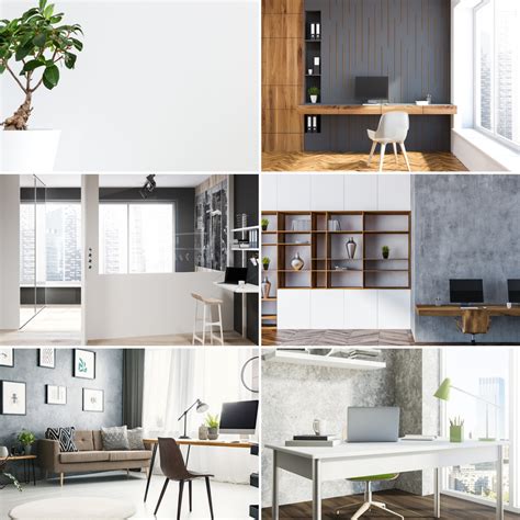 12 Modern Gray And Neutral Room Zoom Backgrounds Zoom Meeting Etsy
