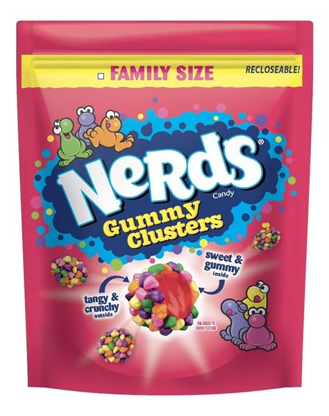 Nerds Gummy Clusters Tamaño Familiar 524 G Importado Mercadolibre
