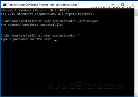 How To Enable Windows 10 Administrator Account Avoiderrors