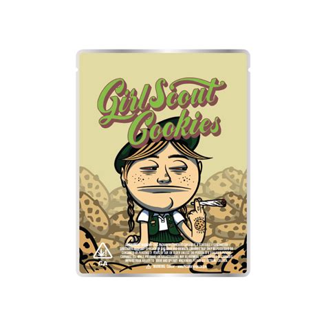 Girl Scout Cookies Mylar Bags Pre Made Packaging Id Packs