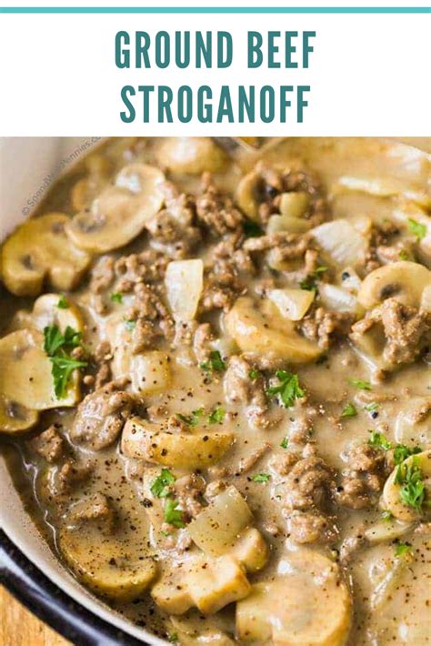 How to make ground beef stroganoff in a large skillet, brown the ground beef until no longer pink. Ground Beef Stroganoff (Hamburger)
