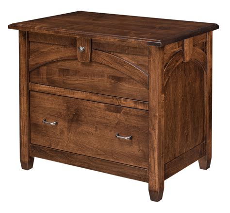 Begin your home or executive office organization with a solid wood file cabinet from countryside amish furniture. Kensing Lateral File | Amish Solid Wood Filing Cabinets ...