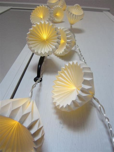 Origami Fairy Lights Led Fairy Lights Hot White Paper Ornaments Folded