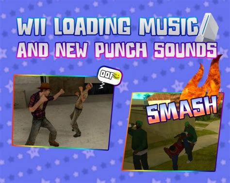 Gta San Andreas Wii Loading Music And New Punchs Sounds 11 Mod