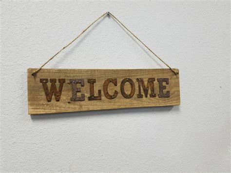 Rustic Welcome Sign Rustic Welcome Sign Porch Vintage Etsy Hong Kong