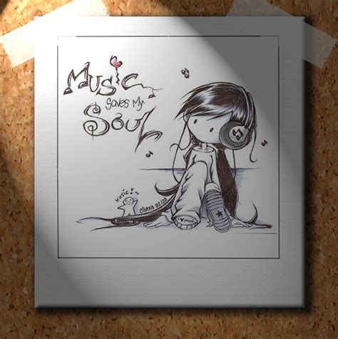 Music Saves My Soul Polaroid By Journeyfreak On Deviantart