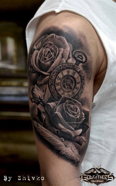 Realistic Gallery Of Our Tattoos In Realistic The Godfathers Tattoo