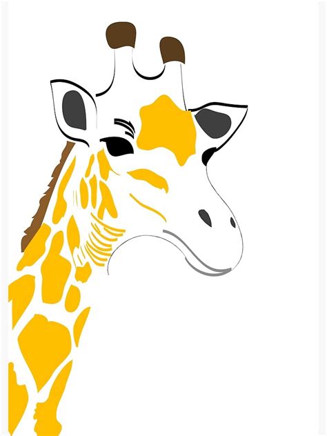 Giraffe Photographic Print By Slaterjessica Redbubble