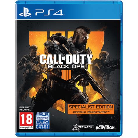 Buy Call Of Duty Black Ops 4 Specialist Edition Only At Game On