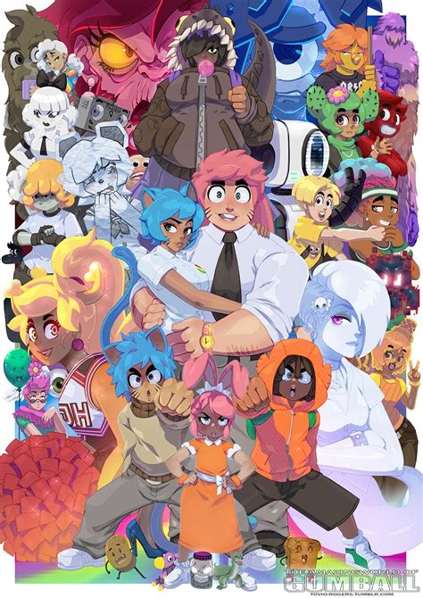 The Amazing World Of Gumball In Anime