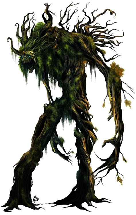 Tree Ent Creature Artwork Fantasy Tree Tree Monster