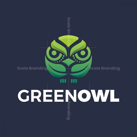Green Owl Logo Design Template Owl Logo Logo Design Template Logo