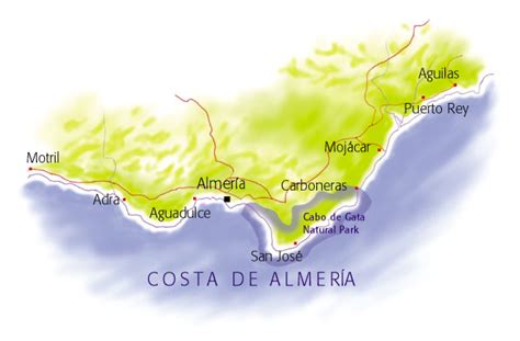 Costa De Almeria Villas Map And Search