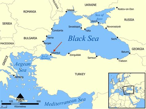 Bosphorus Map 