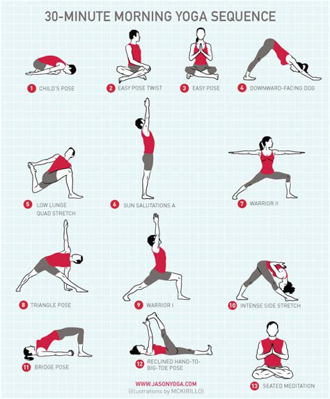 30 Minute Morning Yoga Sequence Jason Crandell Vinyasa