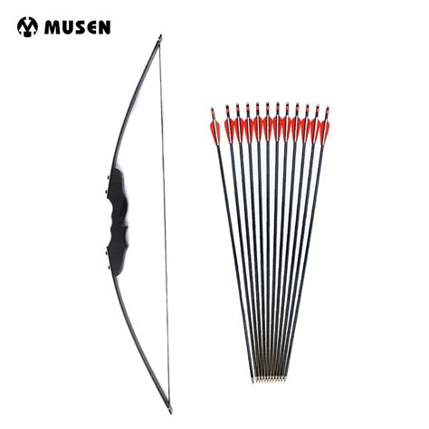 Bow And Arrows Set 3040lbs American Hunting Bow With 12pcs Carbon