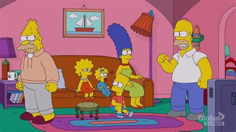 The Simpsons Homers Mad At Grampa Youtube