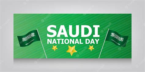 Premium Vector Saudi National Day Banner