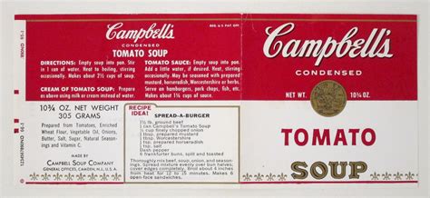 Campbells Soup Label