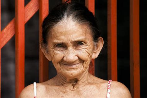 elderly wrinkled woman beautiful smiling brazilian woman friendly older woman aff