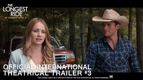 The Longest Ride International Theatrical Trailer 3 In Hd 1080p Youtube