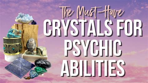 Crystals For Psychic Abilities Psychic Abilities Crystals Psychic
