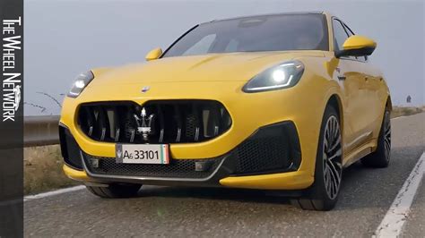 Maserati Grecale Trofeo Giallo Corse Driving Interior Exterior Youtube