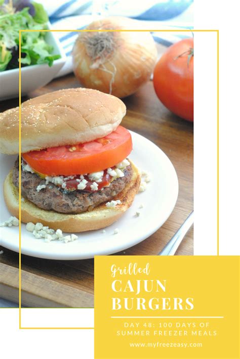 Fire Up The Grill And Make These Cajun Burgers This Summer Easy Summer