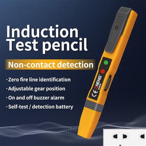 Jual Tespen Cek Arus Tegangan Listrik Tester Pen Non Contact Ac Voltage